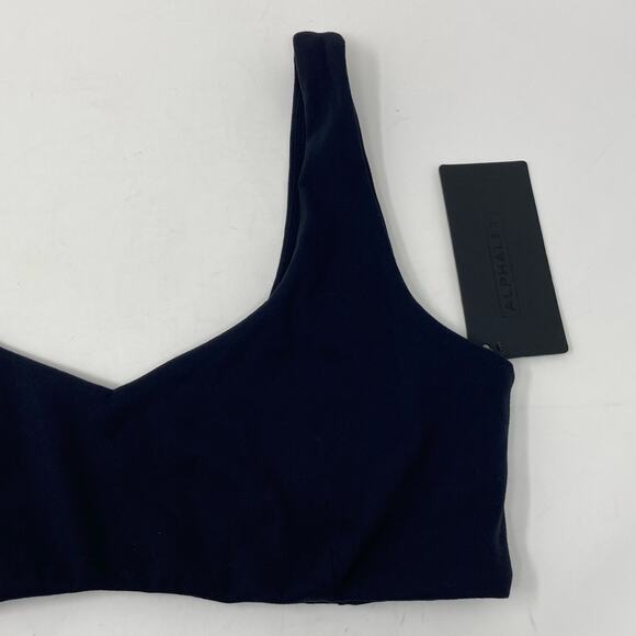 Alphalete Women's Black Aura Contour Sculpt Bra Size XL - Picture 5 of 15